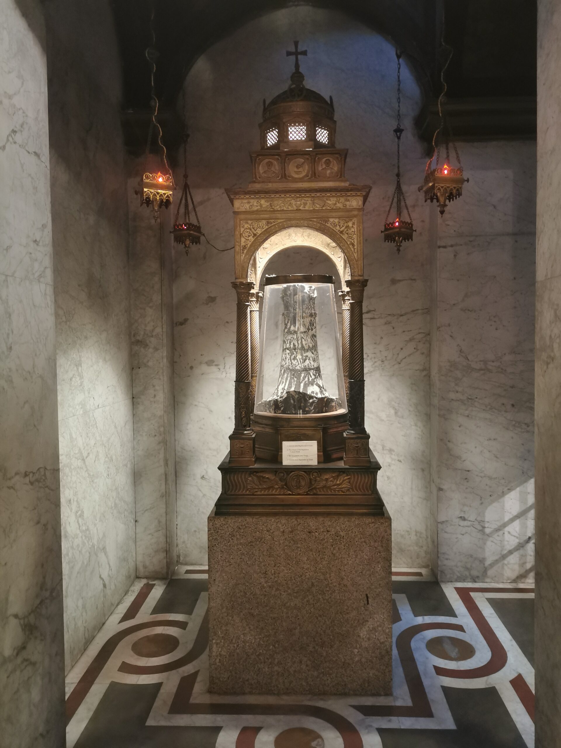 The column of the flagellation of Christ