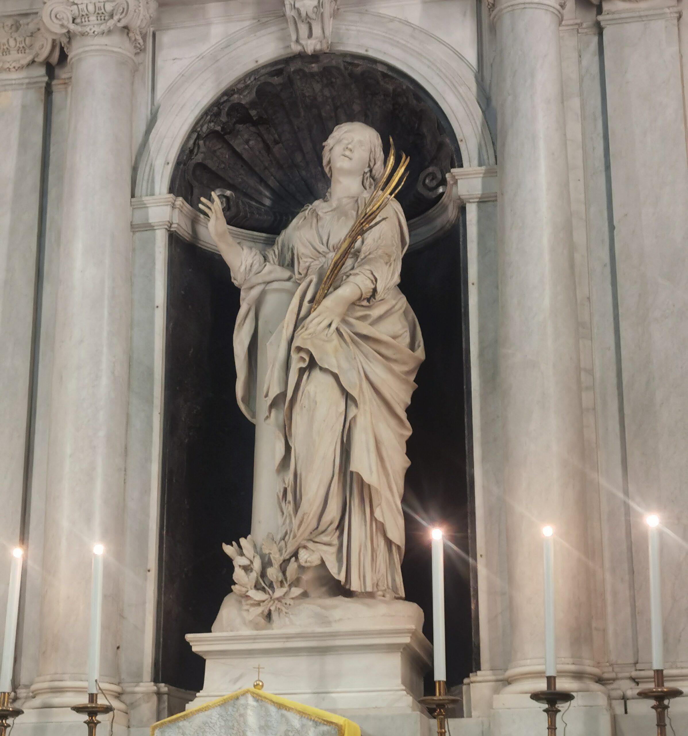 Bernini's sculpture of St. Bibiana